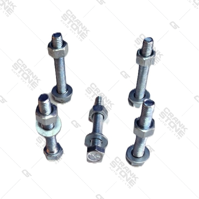 NUT BOLT WITH WASHERS NO 10 X 50 - APL 1365 - B1-7-2-D