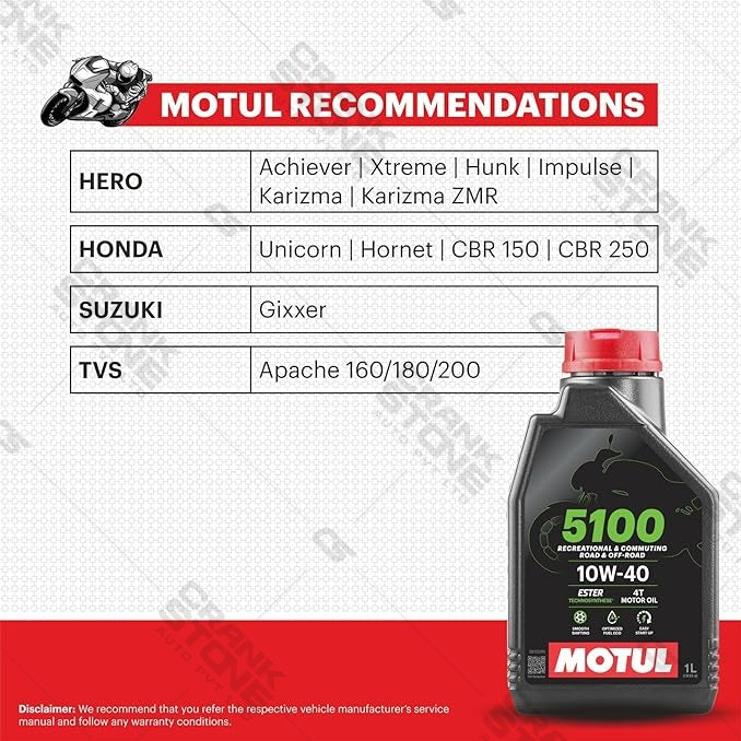 Engine Oil 5100 4T 10W40 1L