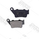 DISC BRAKE PAD SET REAR - 616