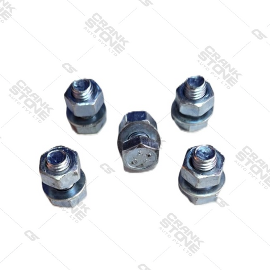 NUT BOLT WITH WASHERS NO 14 X 25 - APL 1362 - B1-7-8-C