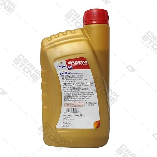 DIVYOL SPIN X4 Engine Oil 20W40 API SN/MA2 1L