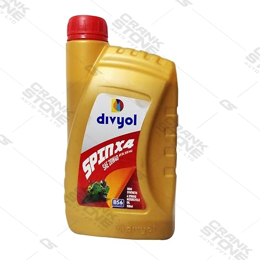 DIVYOL SPIN X4 Engine Oil 20W40 API SN/MA2 1L