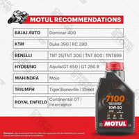 Fully Synthetic Engine Oil 7100 4T 10W50 1.5L