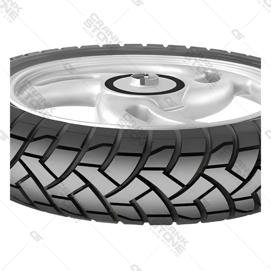 DUNLOP ACCELOGRIP REAR TYRE - 90/100-10 - XB 9