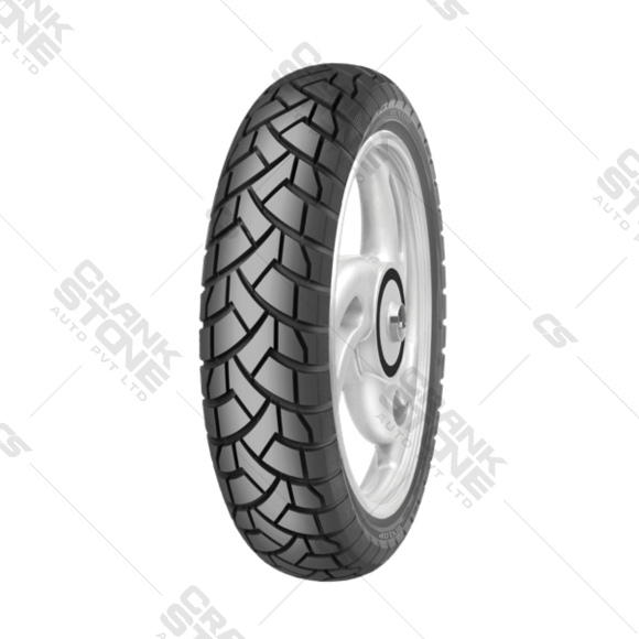DUNLOP ACCELOGRIP FRONT AND REAR TYRE - 90/100-10