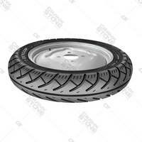 DUNLOP ACCELOGRIP FRONT AND REAR TYRE XD-5 - 90/90-12