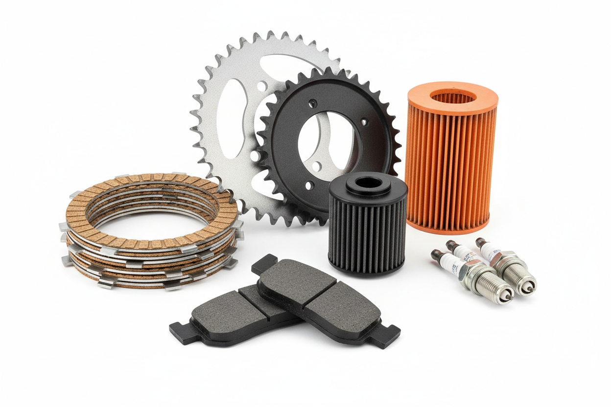 spare parts for two wheeler