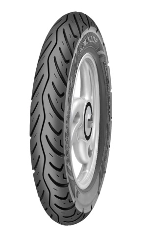 DUNLOP ACCELOGRIP FRONT AND REAR TYRE - 3.00-10 - XL 3